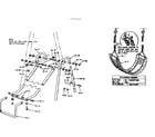 Sears 70172153-81 slide assembly no. 13 & swing assembly no. 18 diagram