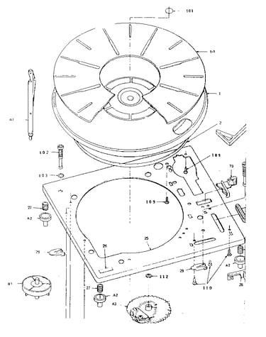 Turntable assembly