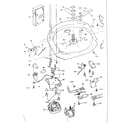 Sears 76897910150 base plate assembly diagram