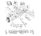 Craftsman 91725050 drive assembly diagram