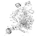 Craftsman 91725070 seat and steering assembly diagram