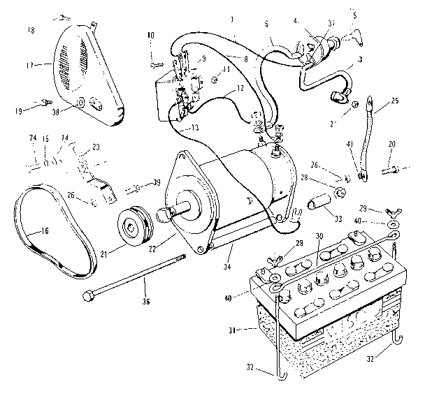Electric starter
