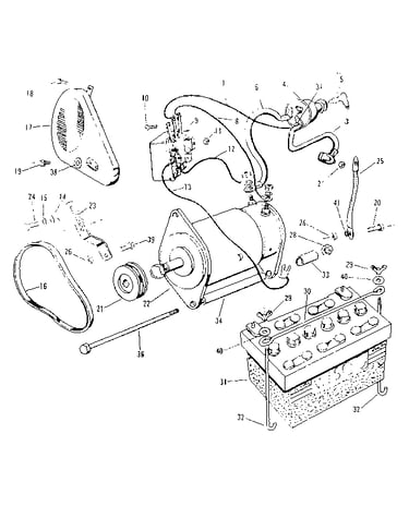 Electric starter