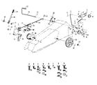 Craftsman 91725111 idler & braking assembly diagram