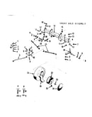 Front axle assembly