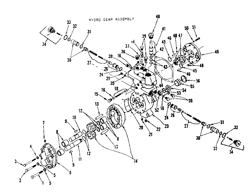 HYDRO GEAR ASSEMBLY