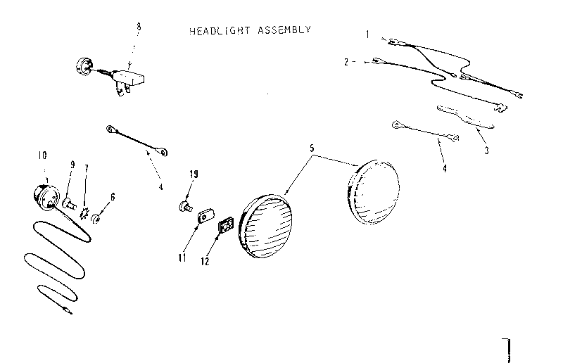 Headlight assembly