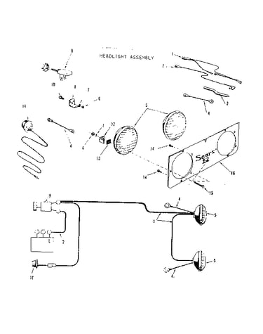 Headlight assembly