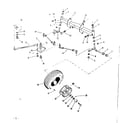Craftsman 91725380 front axle assembly diagram