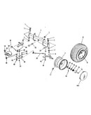 Front axle assembly