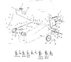 Craftsman 91725510 idler & braking assembly diagram
