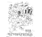 Craftsman 91725610 engine and housing diagram