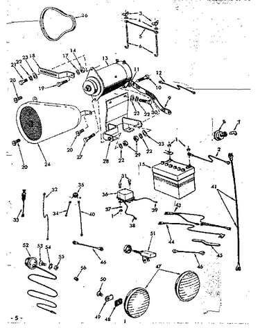 Electrical system and headlights