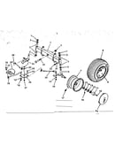 Front axle assembly