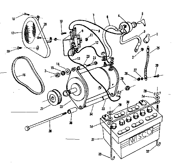 Electric starter