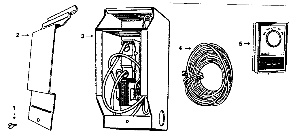 RELAY SECTION LOW VOLTAGE CONTROL KIT - STOCK NO. 42-58427