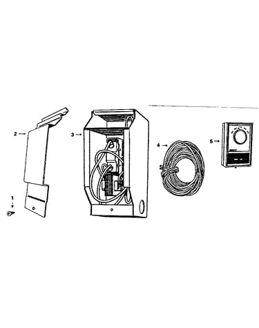 Relay section low voltage control kit - stock no. 42-58427