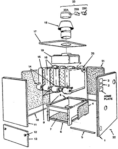 Jacket and base parts