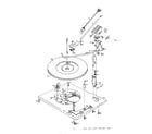LXI 70091410200 record changer-top diagram