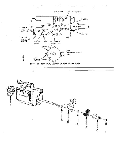 Vhf tuner (95-545-1)