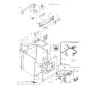 Kenmore 1106708600 machine sub-assembly diagram