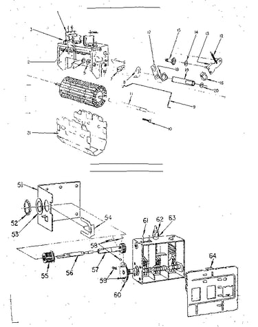Vhf/uhf mechanical parts
