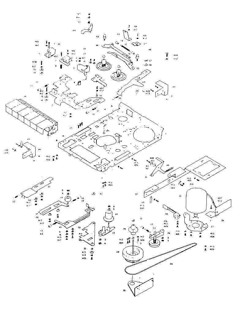 Mechanism chassis