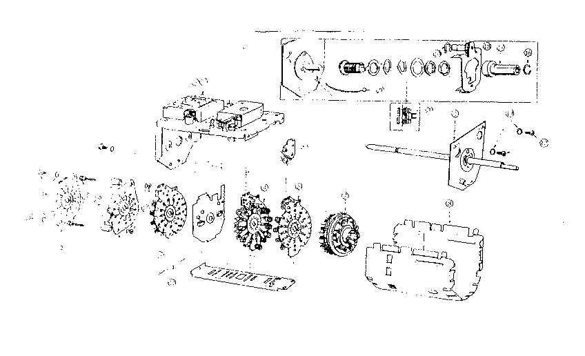 VHF TUNER EXPLODED VIEW