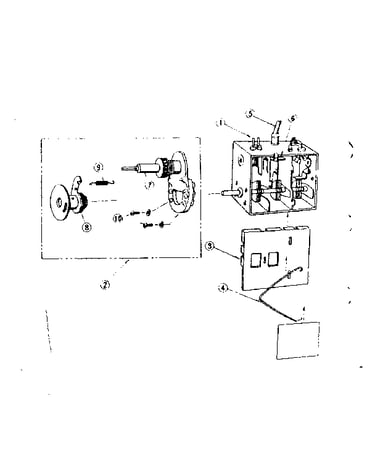 Uhf tuner exploded view