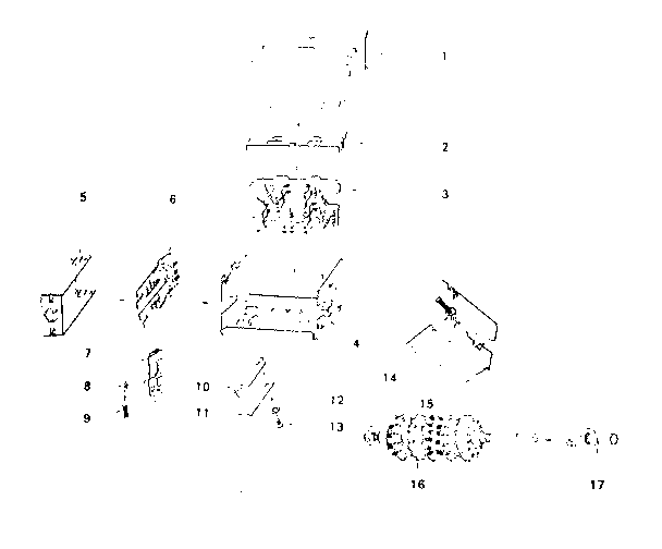 Miscellaneous vhf tuner parts