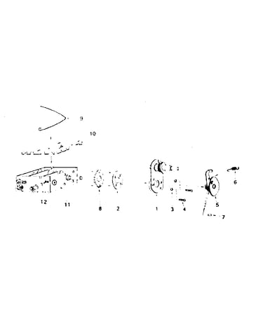 Miscellaneous uhf tuner parts