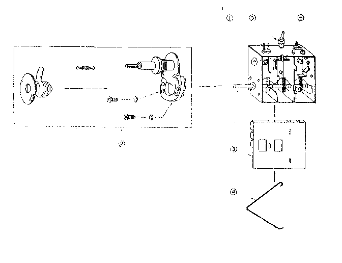 MISCELLANEOUS UHF TUNER PARTS