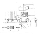 LXI 56410006 vhf tuner parts (t - t256us or t - t258us) diagram