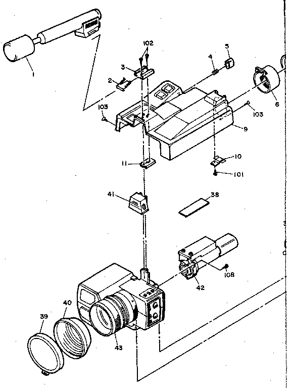 Top cover assembly