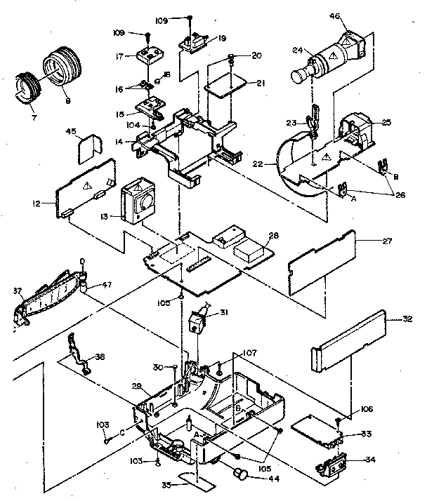 Bottom cover assembly