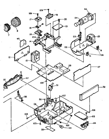 Bottom cover assembly
