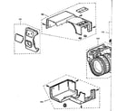 LXI 52853780450 front, top, and bottom cover assembly diagram