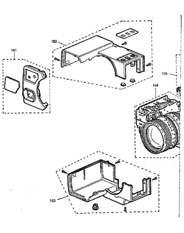 Front, top, and bottom cover assembly