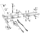 Sears 71229090 frame assembly diagram