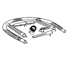 Kenmore 17536101 attachment parts diagram