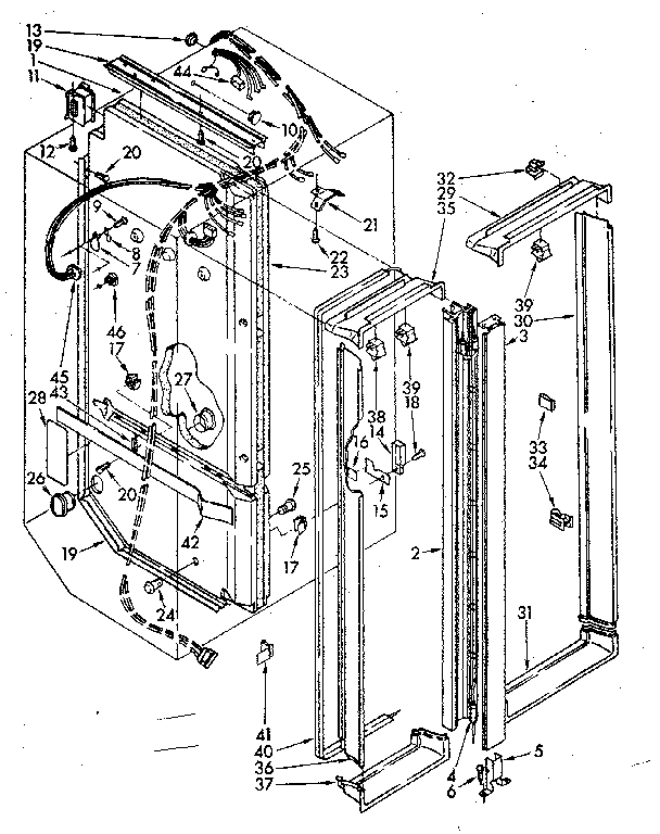Breaker and partition parts