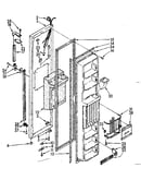 Freezer door parts
