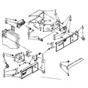 Kenmore 1068536812 air flow and control parts diagram