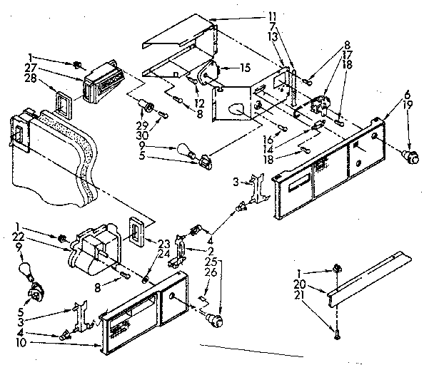 Air flow and control parts
