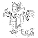 Kenmore 1068536812 air flow parts diagram