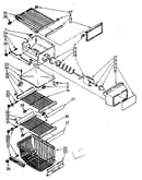 Freezer interior parts