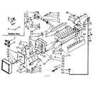 Kenmore 1068536872 icemaker parts diagram