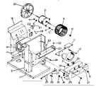 Kenmore 2538740660 electrical system and air handling diagram