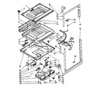 Kenmore 1066748601 compartment separator and control diagram