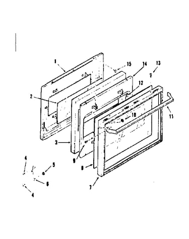 Oven door